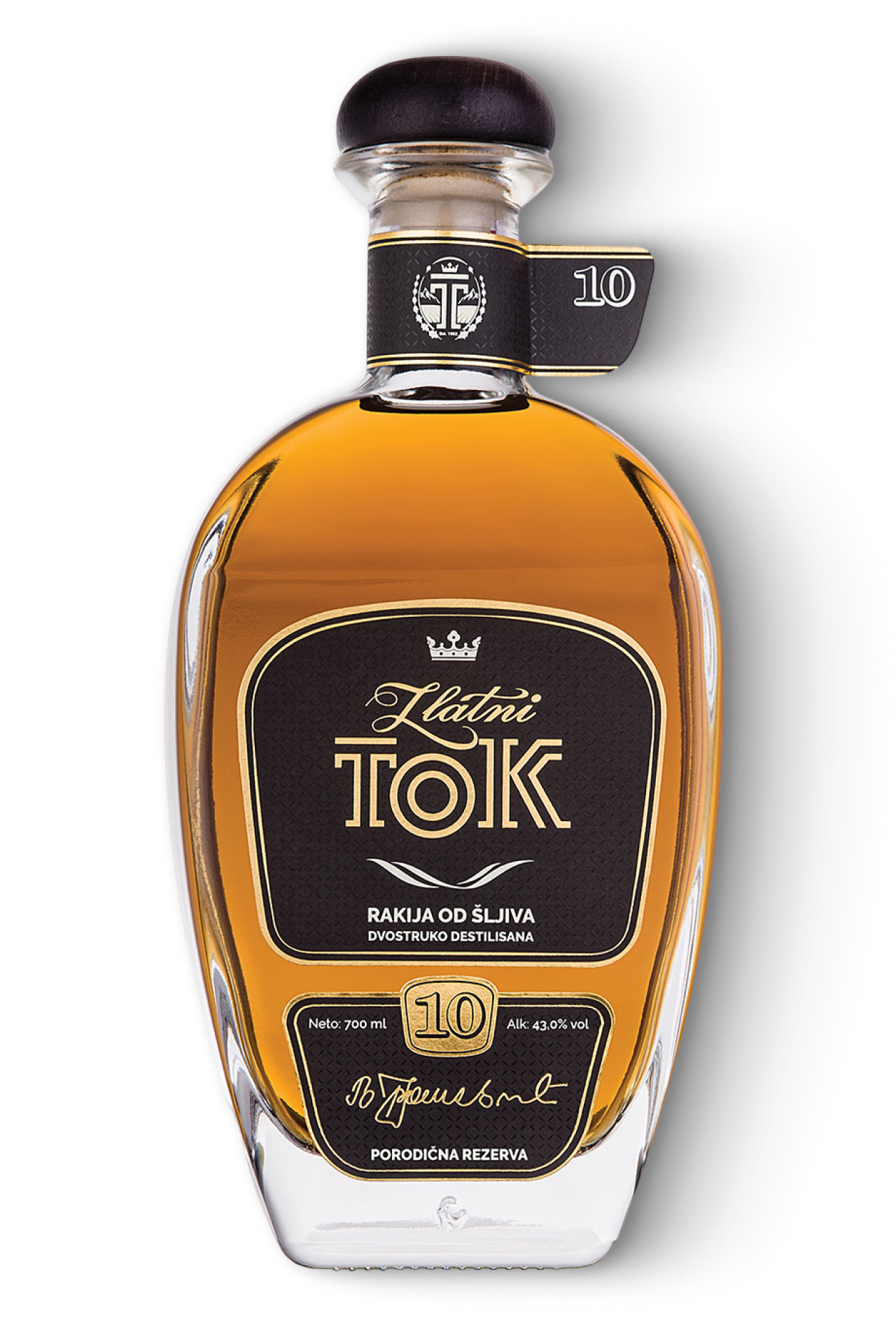 Rakija Zlatni Tok 10 - Rakija od šljiva