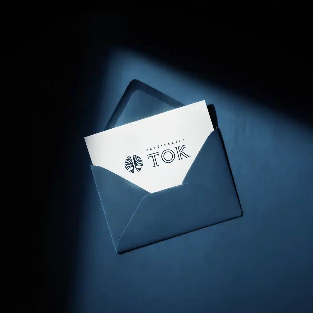 Stranica sa kontakt informacijama Destilerije Tok ili Tok rakija.